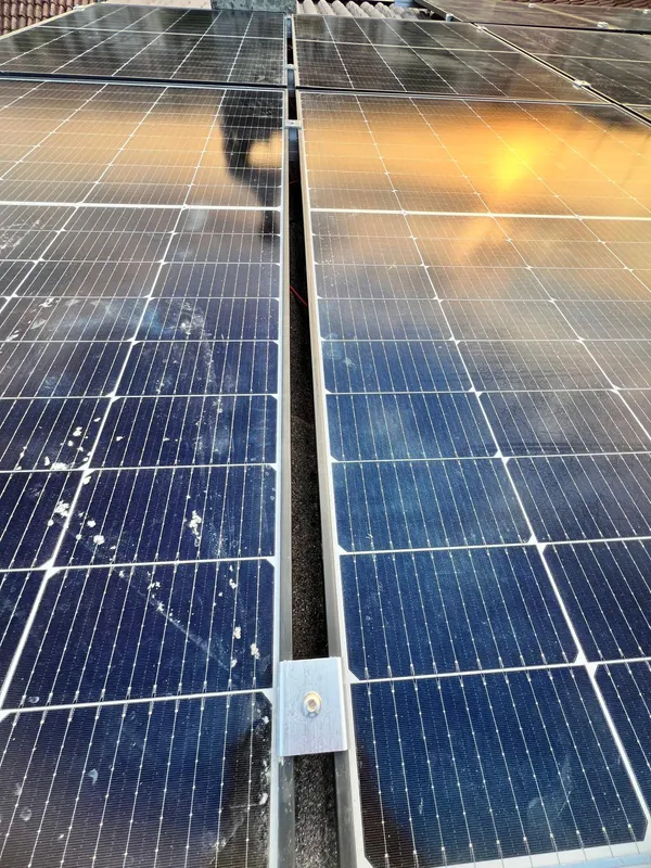 Impianto fotovoltaico su tetto residenziale